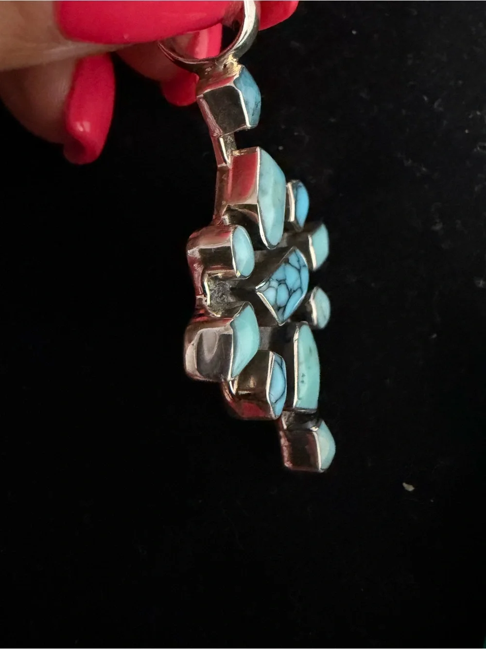 Native signed DZ elegant turquoise